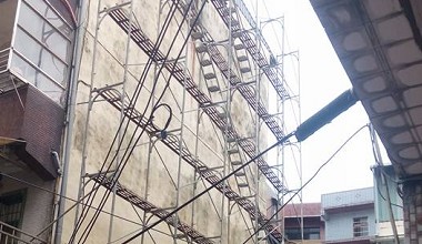 高雄楠梓鷹架租賃服務 - 建築工地現場